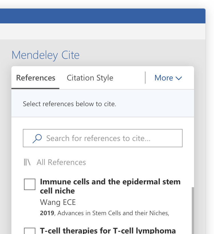 Download mendeley citation plugin